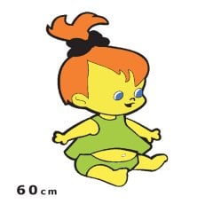 Çakıl 60 cm Ahşap Anaokulu Duvar Figürleri