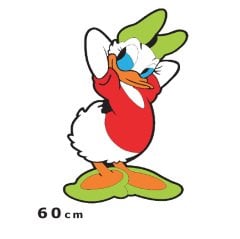 Daisy 60 cm Ahşap Duvar Figürleri Modeli