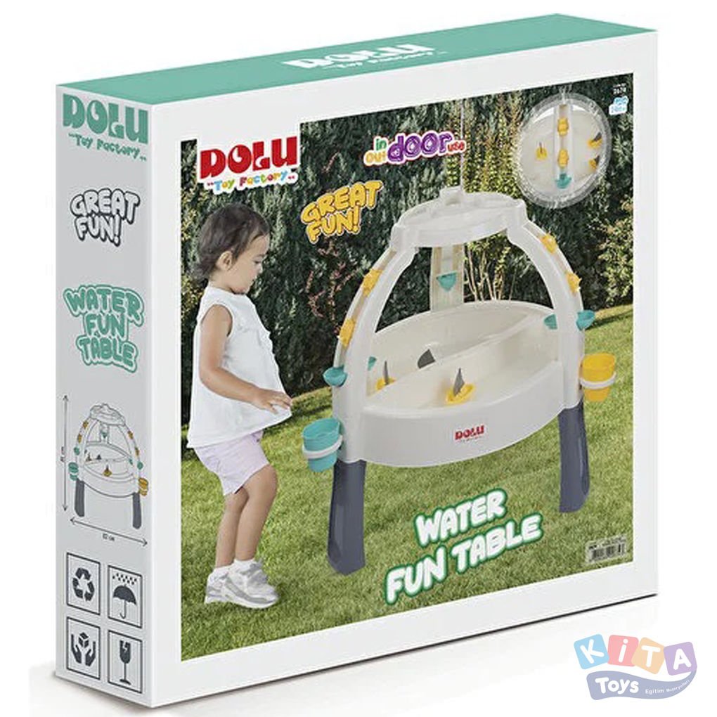 Su Eğlence Masası Aktivite Dolu (Çeşme Kum ve Su) 2674