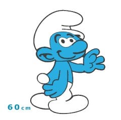 Şirin 60 cm Anaokulu Ahşap Duvar Süsleri