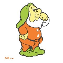 Cüce 60 cm Ahşap Anaokulu Duvar Süsleri