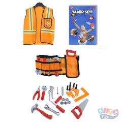 Yelekli Kemerli Tamir Seti Takımı-Kitatoys