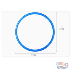 Seksek Halkaları Ø 28 cm 10'Lu (Aktivite Duyusal Eğitim Çemberleri Atlama Seti)