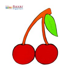 Ahşap Duvar Figürü Kiraz Modeli