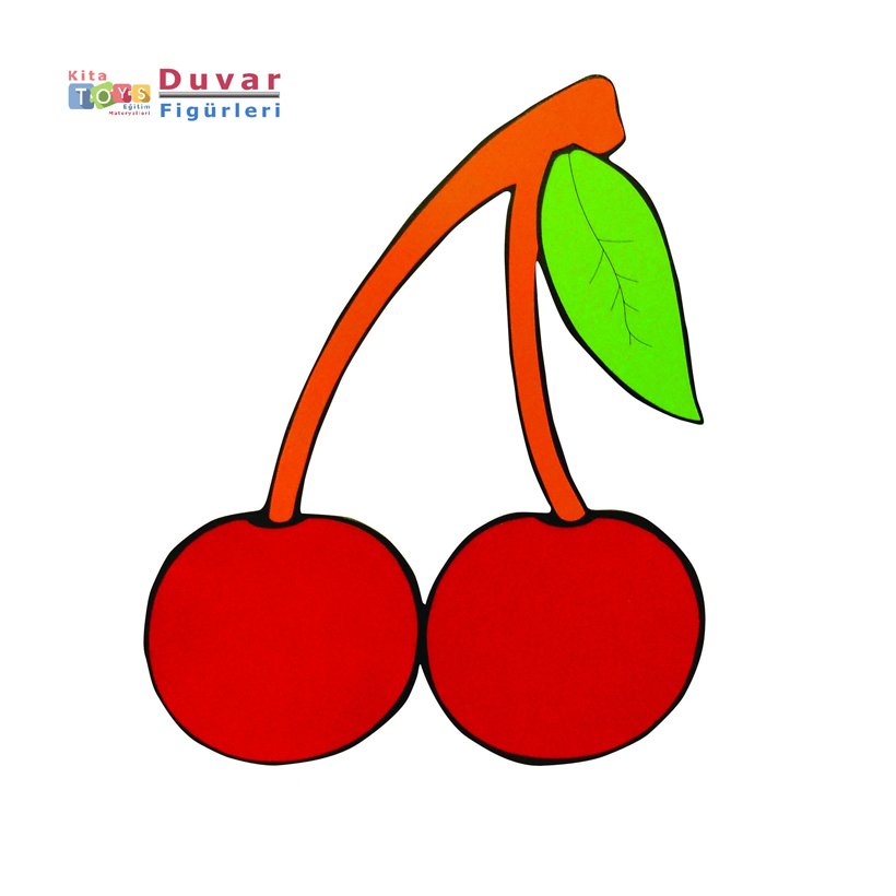 Ahşap Duvar Figürü Kiraz Modeli