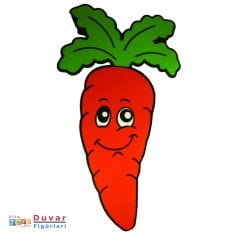 Ahşap Duvar-Dolap Figürü Havuç