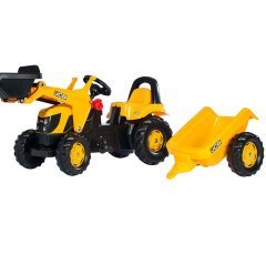 Rolly Römorklu Kepçeli Traktör Jcb Bahçe Modeli