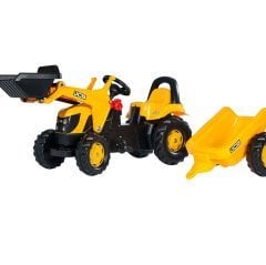 Rolly Römorklu Kepçeli Traktör Jcb Bahçe Modeli