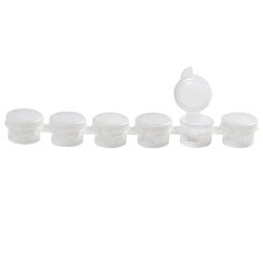 Boş Şerit Boya Kapları 3 ml Plastik 6'lı Tüp