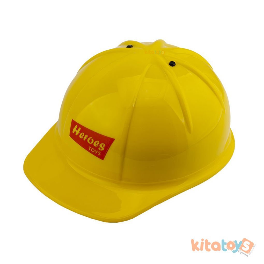 Baret İnşaat Tamirci Bareti Kaskı (Oyuncak Kask) 868