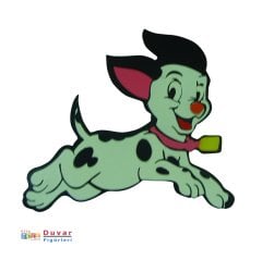 Dalmaçyalı 50 cm Ahşap Dolap Figürü- Duvar Süsü