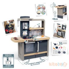 Tefal Evolutive Mutfak Smoby Aksesuarlı (Oyuncak Oyun Merkezi) 760031208