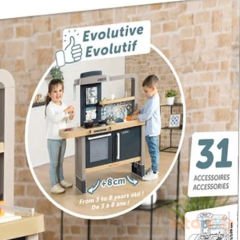 Tefal Evolutive Mutfak Smoby Aksesuarlı (Oyuncak Oyun Merkezi) 760031208