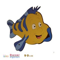 Palyaço Balığı Ahşap Dolap Figürü-90 cm