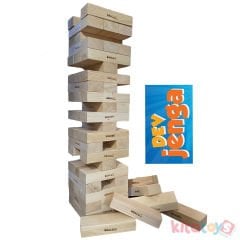DEVASA Jenga Blokları JG6 Ahşap Büyük Boy Denge Oyunu