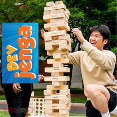 DEVASA Jenga Blokları JG6 Ahşap Büyük Boy Denge Oyunu
