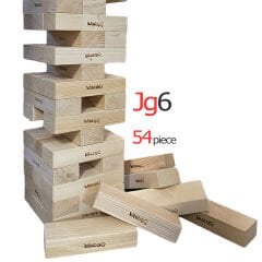 DEVASA Jenga Blokları JG6 ÇAM Ahşap Büyük Boy Denge Oyunu