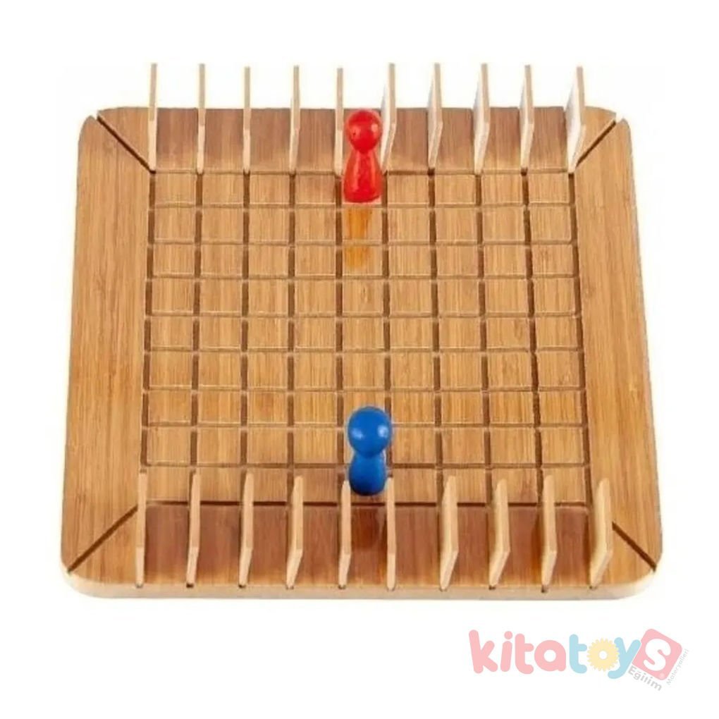 Koridor Oyunu Ahşap  Zeka ve Strateji