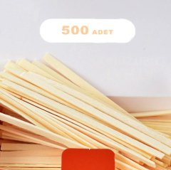 Ahşap Çubuklar 500'Lü (Çay Karıştırıcı) Etkinlik Çubuğu