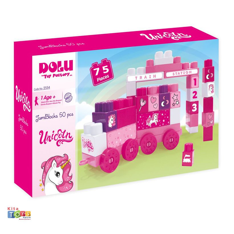 UNİCORN Jumblok 75 Parça Kutuda-Dolu Lego
