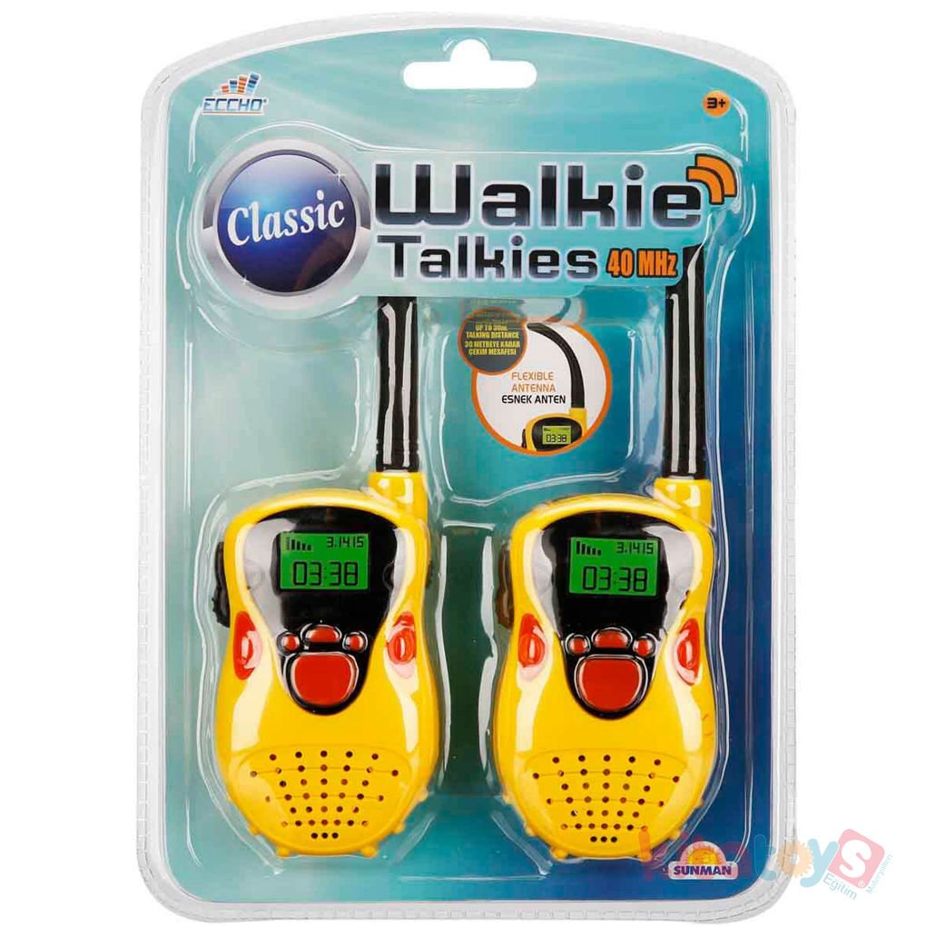 Telsiz Telefon Seti (Walkie Talkie Eğitici Oyuncak) | Kitatoys'da.