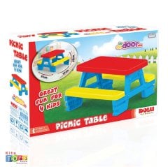 Piknik Masası 3008 (Dolu Anaokulu Oyuncak)