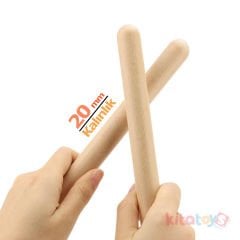 Ritim Çubuğu Çift (Ahşap Orff Çubukları) Müzik