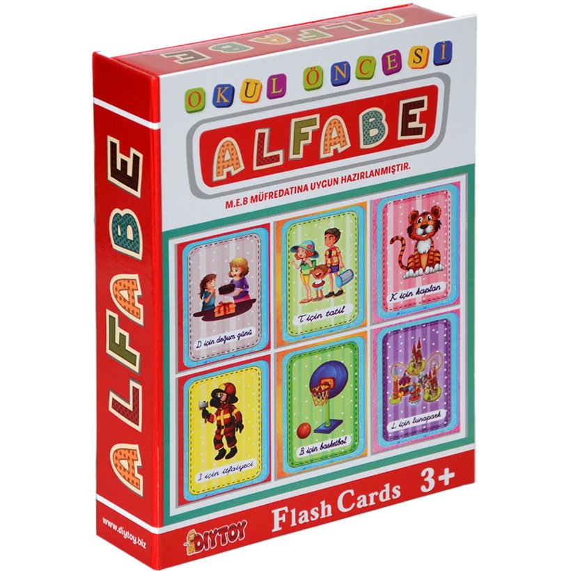 ALFABE Flash Kart 1178 Okul Öncesi