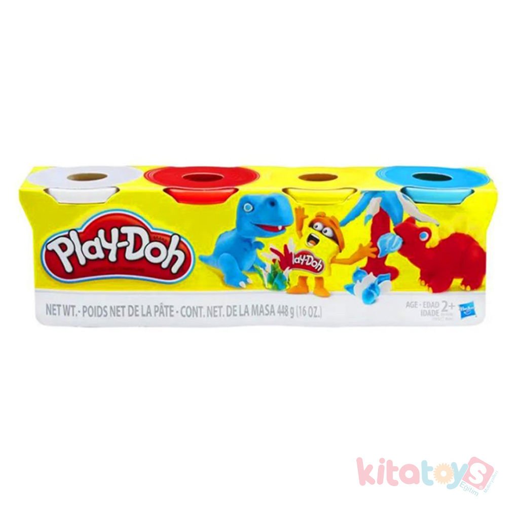 Play-Doh 4'lü Oyun Hamuru (Hasbro) PlayDoh