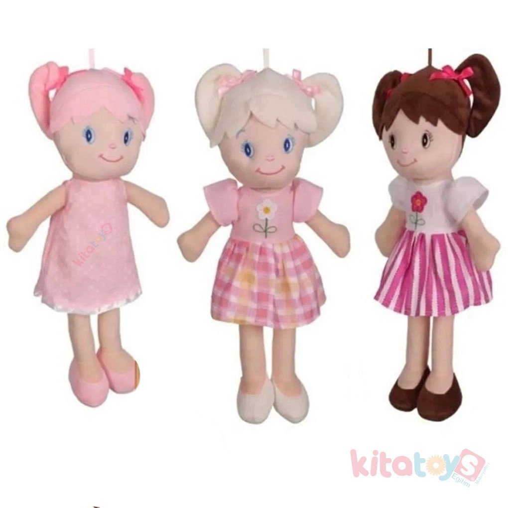 Oyuncak Pelüş Bez Bebek 40 Cm Halley 78774