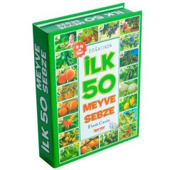 İlk 50 MEYVE SEBZE Flash Kart 1420