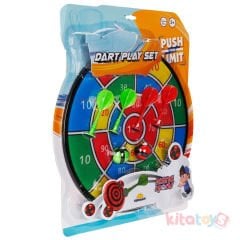 Cırtlı İğnesiz Dart Seti Oyunu 36 cm (Spor Malzemesi-Toplu Hedef Oyunu)