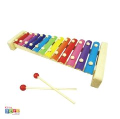 Ksilofon 12 Metal Notalı (Anaokulu Orff Aletleri)