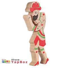 Karagöz Ahşap Puzzle (Yapboz Anaokulu Boyama)