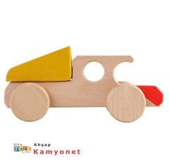Ahşap Kamyonet Oyuncak Arabalar Neva toys