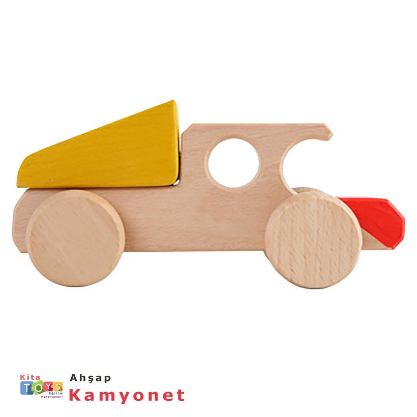 Ahşap Kamyonet Oyuncak Arabalar Neva toys