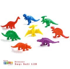 Dinozor Sayı Seti 128- Anaokulu Fen Merkezi