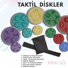 Taktil Diskler 6'Lı Set (Duyu Diski)