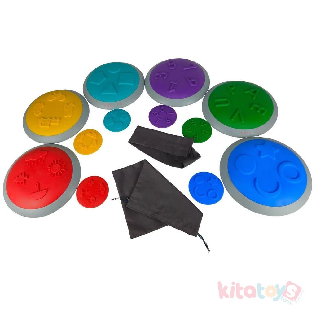 Taktil Diskler 6'Lı Set (Duyu Diski)