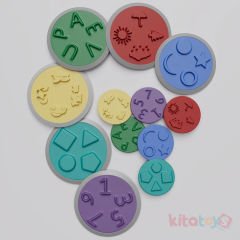 Taktil Diskler 6'Lı Set (Duyu Diski)