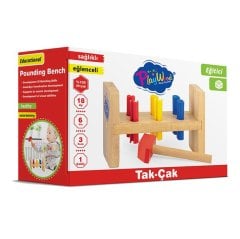Ahşap Tak Çak (Çak Çak Oyuncak)