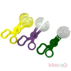 Kullanışlı Kepçeler Balon Maşa (Handy Scoopers) Yakalama Aktarma Seti Makası