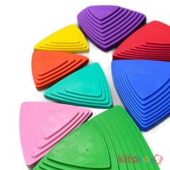 Irmak Taşları 8'li Set (Plastik Denge Dere Taşı)
