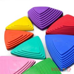 Irmak Taşları 8'li Set (Plastik Denge Dere Taşı) Nehir Adım Taşları Oyunu