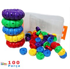 Akrobasi Lego-100 Parça QıanlıtoysAnasınıfı Oyuncak