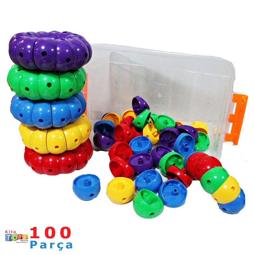 Akrobasi Lego-100 Parça QıanlıtoysAnasınıfı Oyuncak
