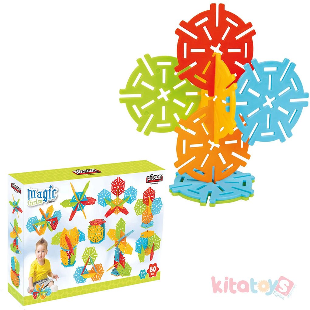 Sihirli Daireler (80 Parça) Pilsan Magiç Circles 03-294