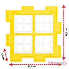 Dahi Şehir Seti 40 Parça - Dev Boyut (Lego Yapı İnşa Blokları) Pilsan
