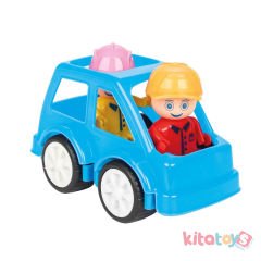 Dahi Şehir Seti 40 Parça - Dev Boyut (Lego Yapı İnşa Blokları) Pilsan