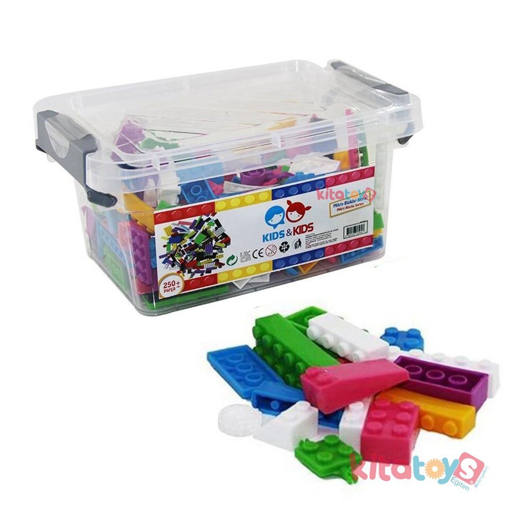 Mikro Bloklar Lego 250 Parça (Küçük Yapı Oyuncakları)